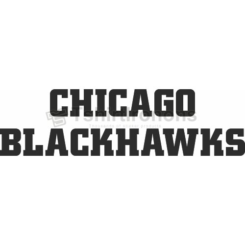 Chicago Blackhawks T-shirts Iron On Transfers N113